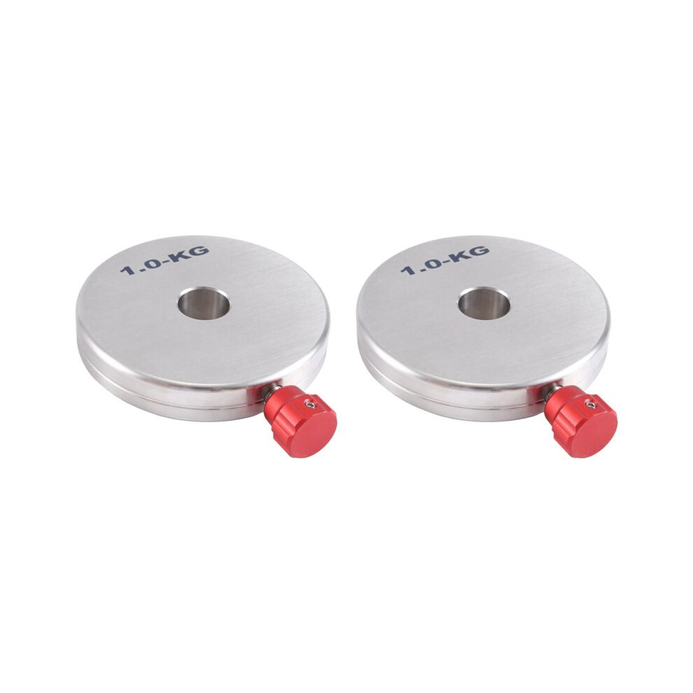 Photos - Other Photo Accessory 2X 1Kg Counterweight Stainless Steel Heavy Hammer Inner Hole 20.5MM Telescope Fitting Equatorial Instrument