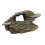 MultiFunctional Plastic Reptiles Hide Cave for-Yellow gray 1