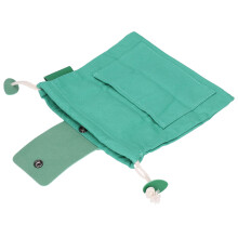 Tragbare Sammeltasche mit Gürtelhaken – Oxford-Stoff, 22,5 x 21,5 cm