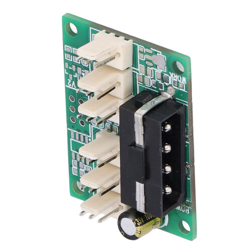 Computer 12V Fan Controller 2K-50KHZ Adjustable Speed 3Pin 2510 Industrial Case 2
