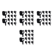 56St Unieke Zwarte Putterhouder Plastic Clip Voor Golfbag Accessoires