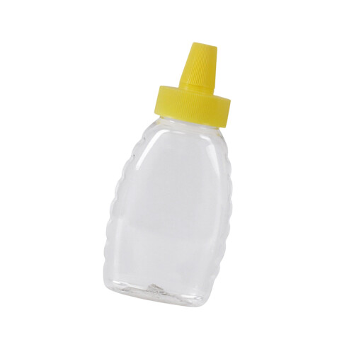 Bouteille de sauce transparente épaissie-couvercle pointu M
