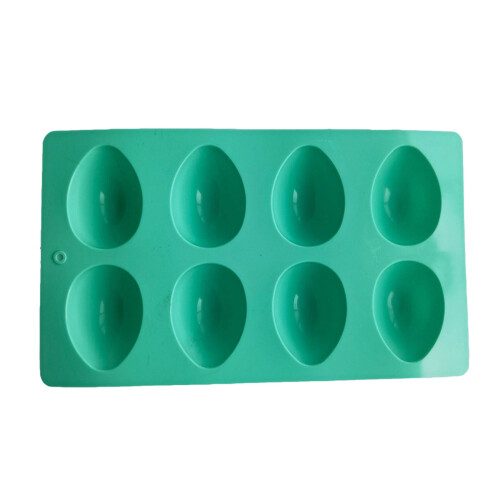 Creative Eggs Shape Silicone Molds Set For Making-Green