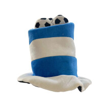 Breathable Carnival Hat Sports Hat Ideal For Watching Game-Blue