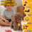 Interactive Robot Dog with TouchSensitive Play, Voice Mimic and Leash Remote, Battery Powered 3