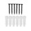 6Pack Simple Single Bottle Wall-Mounted Wine Rack, Wine Bottle Display Rack, Metal Hanging Wine Rack 8