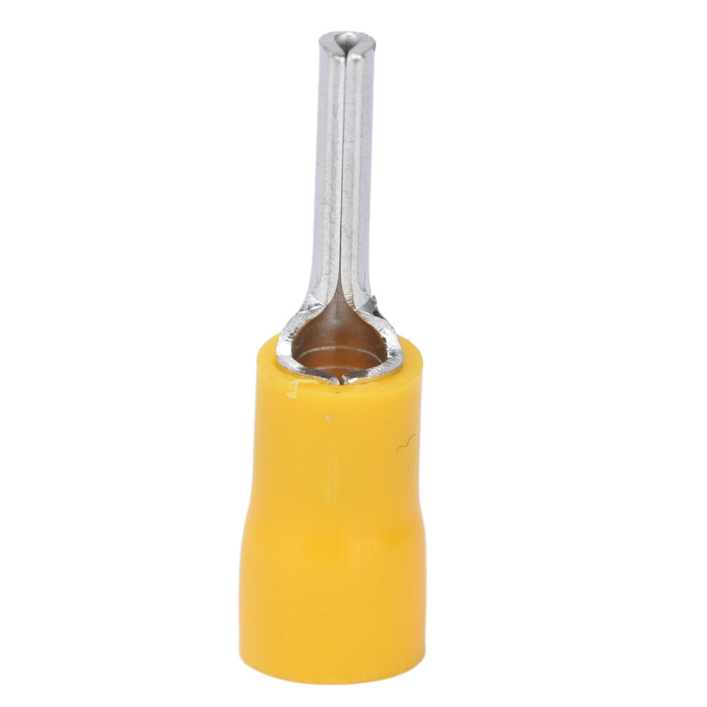 Yellow Copper Ferrule 100Pcs 48A Max