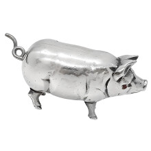 Precisions meetlint in metalen behuizing-Zilver 1 Groot formaat