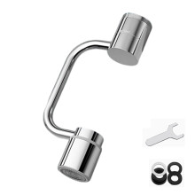 Wasserhahnverlängerung aus Metall mit patentierter-B