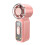 Outdoor draagbare draagbare digitale ventilator Oplaadbare-Roze 1