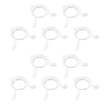 Durable Round Acrylic Holder For Exhibiting Rocks Minerals-M