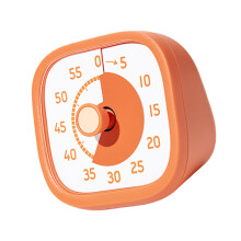 Kitchen Timer Convenient 60-Minutes Visual Timer Time-orange1