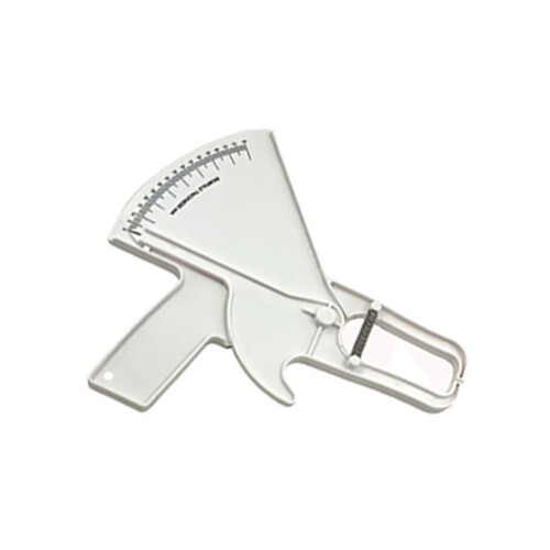 Plastic Skin Fold Caliper with Easy To Read Measurement-White