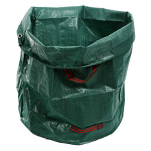 2X Sac de Dechets de Jardin 270L Grand Sac D'Herbe A Ordures Pliable Robust Reutilisable Impermeable Fort