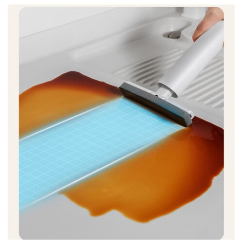 Self-Squeezing  Mop, Foldable Cleaning Tool for Home Use, Strong Absorbency for Bathrooms, Kitchens, and More 2