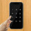 3X Electronic  Digital Electronic Door Lock Fingerprint Press Password Keyless Keypad 5
