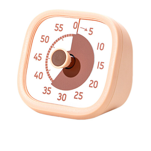 Stoßfester, visueller Countdown-Timer mit übergroßem-Beige