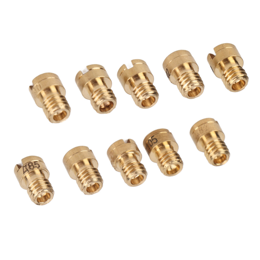 10Pcs Metal Carburetor Jets 82Â105 Gy6 50Cc Scooter Moped 6941390484039