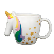 Tasse à eau sur le thème des licornes arc-en-ciel, tasse à-6