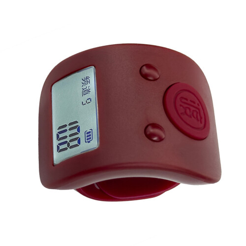 Rechargeable 9 Track Counting Device Featuring Oversized-Red