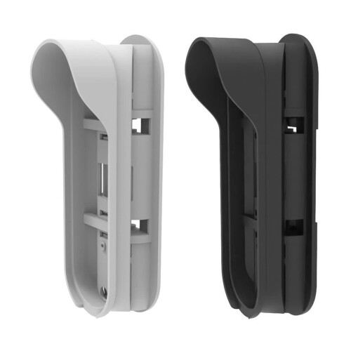 Wireless Doorbell Mount AntiTheft NoDrilling White Bracket for Home Apartment Office Security 2