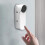 Wireless Doorbell Mount AntiTheft NoDrilling White Bracket for Home Apartment Office Security 4