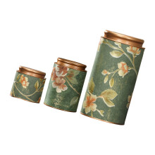 New Chinese Floral Designs Teas Tinplate Box Keep Flavor Long-5