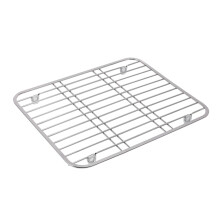 2X Acier Inoxydable éVier égouttoir Rack Cuisine Multifonctionnelle Fruits Légume Plat de Séchage Grille Rack