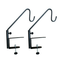 2 Piece Strong Deck Railing Hook Deck Mount Bird Feeders Hanger