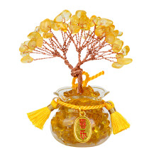 Kristallbaum Geldbaum Kristalle Baum Feng Shuis-Citrin