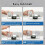 Bathroom Faucet Knobs Replacement, Bathtub Faucet Handles 1 Pair Hot and Cold 2 Knobs for Delta LDR Delex Peerless 6