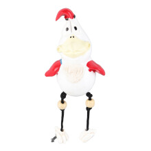 Resin-Hühnchen-Gartenstatue für den Außenbereich, 8cm x 21cm, Geschenk