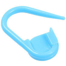 40 Pcs Color Knitting Stitch Mark Crochet Locking Tool Ring Holder