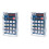 2X 6-Digit DIY Calculator Kit USB/Battery Powered Desktop Calculator Welding Project Electronics Kit 1