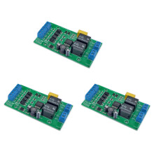 3X 6V 12V 24V Motor Avanti e Indietro Controller 20A Corrente Elevata con Scheda di Controllo Sollevamento Driver Relè Limite P0