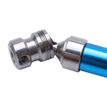 2 Stücke Metall Hinten Mittelantriebswelle CVD Getriebewelle für 1:12 12428 12423 RC Auto Kurzen Kurs Wüste Buggy Off-Road Blau