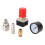 2X 1/4 Inch Pressure Reducer, EU Standard Pressure Regulator 7