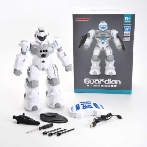 Programmable Remote Control Robot Toy with Motion Sensor, 2.4Ghz Interactive Dancing and Singing for Kids 1