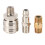 2X 1/4 Inch Pressure Reducer, EU Standard Pressure Regulator 2