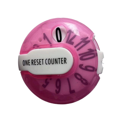 Golf Hat Clip Score Counter Digital Display Portable Golf-Pink