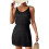 Breathable Polyester Swim Wear Suitable for Seasides-Black M 1