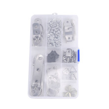 280 Pcs Photo Frame Hanging Hooks Kit, 9 Models Picture Hanger Hooks with Screws for Office Family Photo Picture
