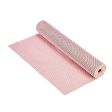 Tapis antidérapant Pilates, gants à poignée pliante,-Rose50x60cm