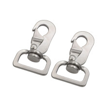 2PCS Multipurpose Stainless Steel Spring Hook Rustproof-30mm