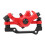Mountainbikes mit Scheibenbremse, Legierung, Mountainbikes-Rot 2 1