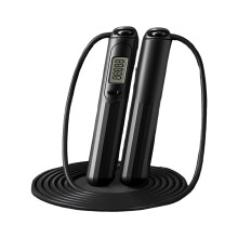 Exercise Jump Rope with Counter Fitness-Black long rope