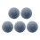 5pcs Cue Pool Stick Tips Billiard Pool Cue-Black crystal leathe 1