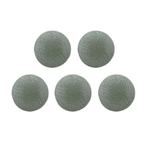 5 stücke Pool Stick Tipps Springen Spitze Kopf-Kristalllederkopf
