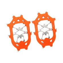 19 Tooth Ice Claws Antiskid Crampon Shoe Cover Ice Grasping-L