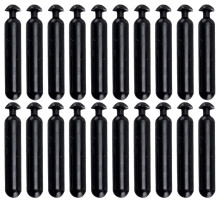 Fishing Lure Jig Rattle Insert Tube Baits Making-Black type 3